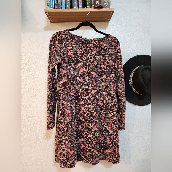 Peruvian Connection Floral Long Sleeve Dress - Picture 1 of 5
